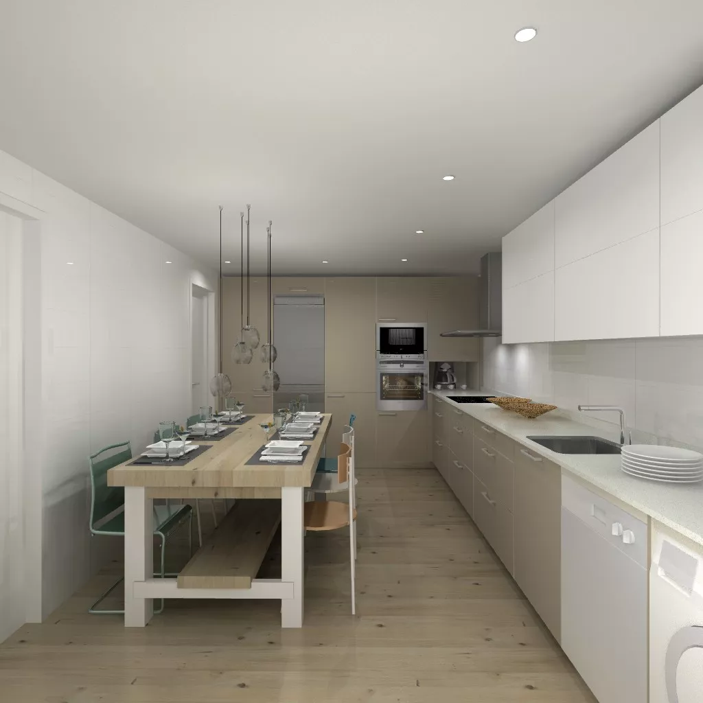 Aravaca | Cocinas Santos | Modelo Ariane 2 | Encimera Compac