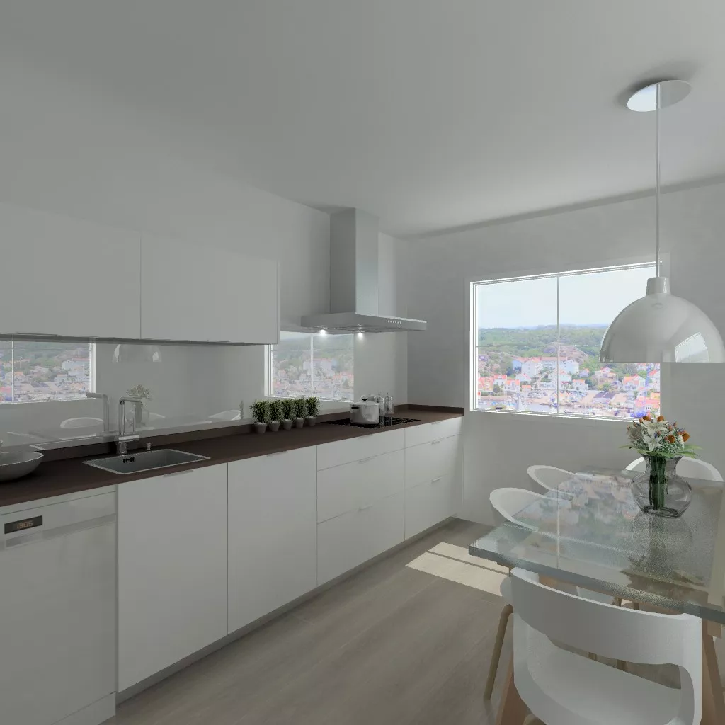 Madrid | Cocina Santos | Modelo Ariane| Encimera Silestone