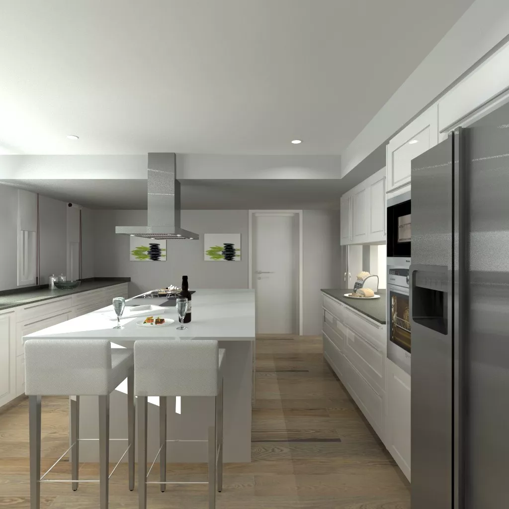 Las Rozas | Cocina Santos | Modelo Época | Encimera Silestone