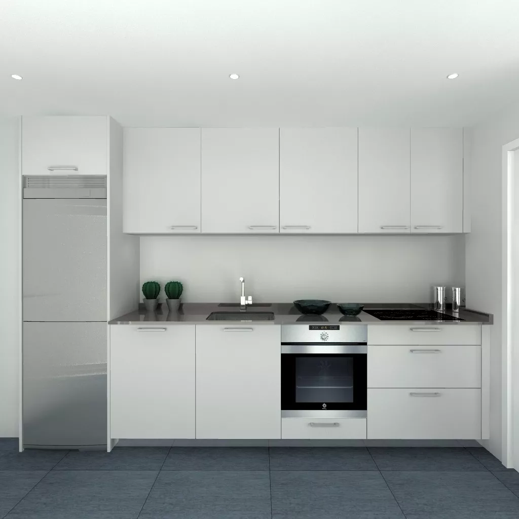 Madrid | Cocina Santos | Modelo Ariane| Encimera Compac