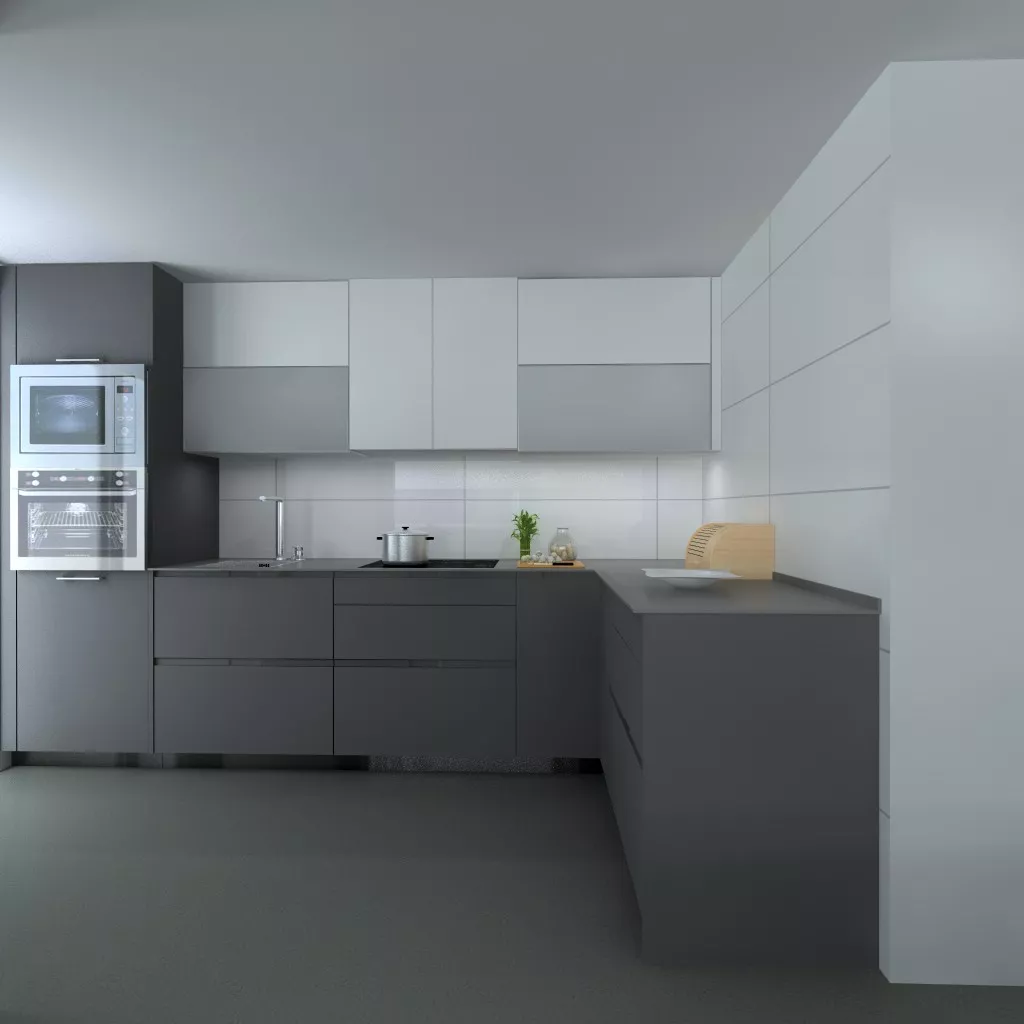 Madrid | Cocina Santos | Modelo Intra | Encimera Neolith