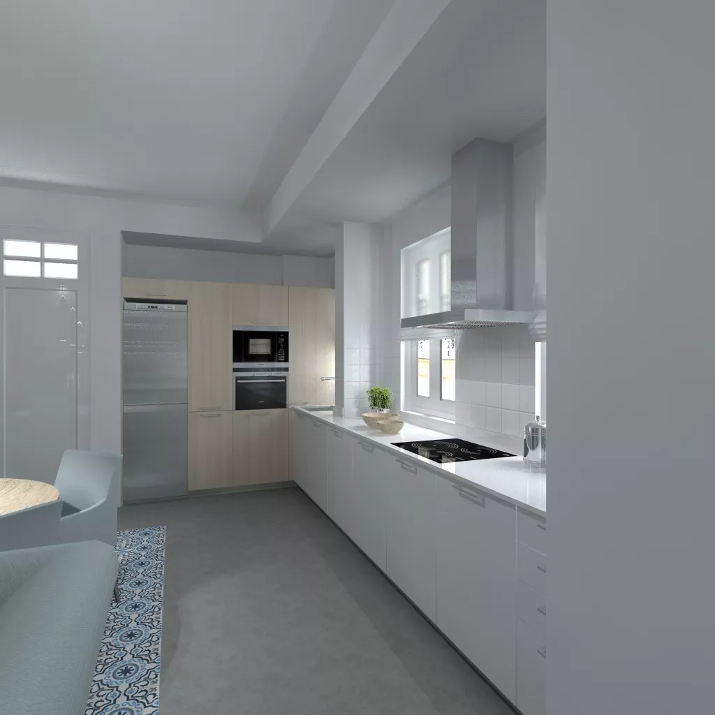 Proyecto con Encimera Silestone en Madrid de Cocina Santos y Modelo Line Minos