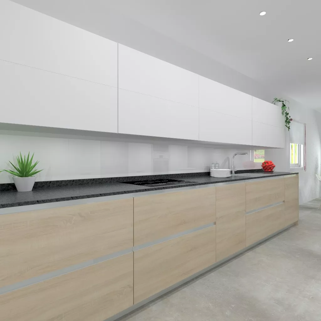 Madrid | Cocina Santos | Modelo Minos L | Encimera de Granito