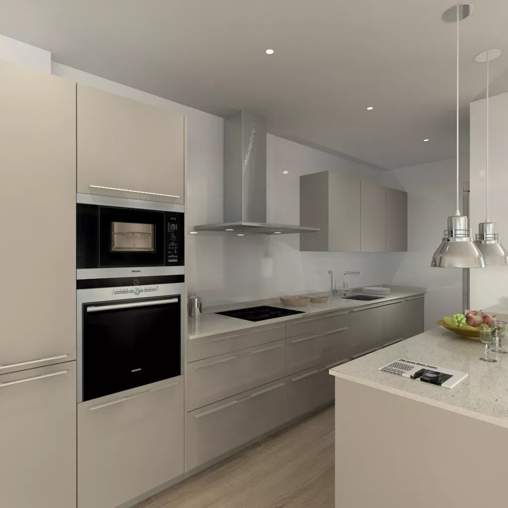 Madrid | Cocina Santos | Modelo Ariane | Encimera Silestone