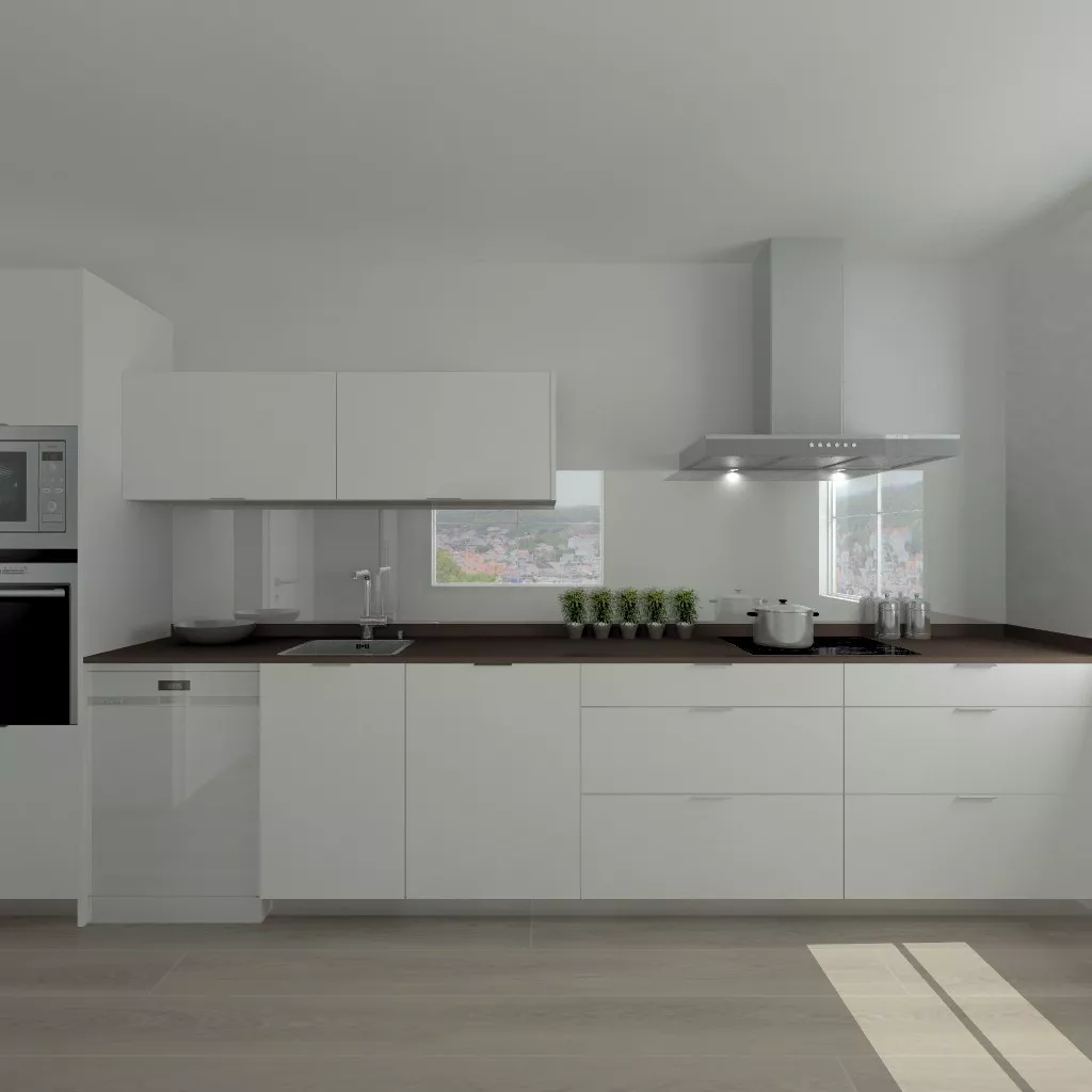 Madrid | Cocina Santos | Modelo Ariane| Encimera Silestone