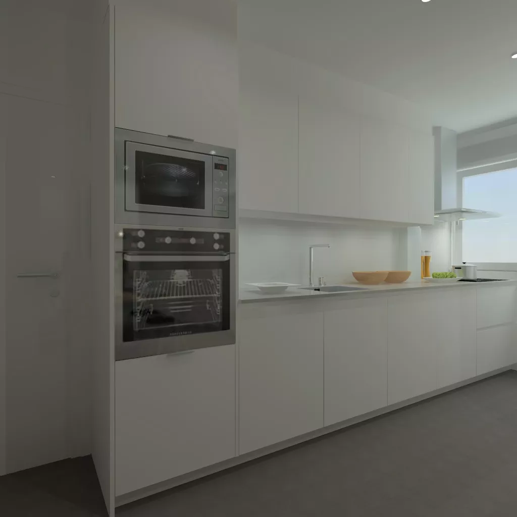 Madrid | Cocina Santos | Modelo Line E | Encimera Techlam