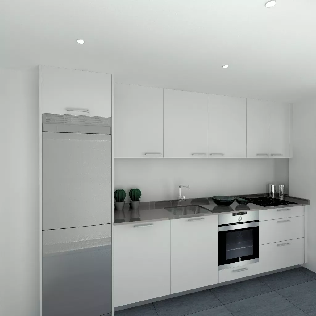 Madrid | Cocina Santos | Modelo Ariane| Encimera Compac