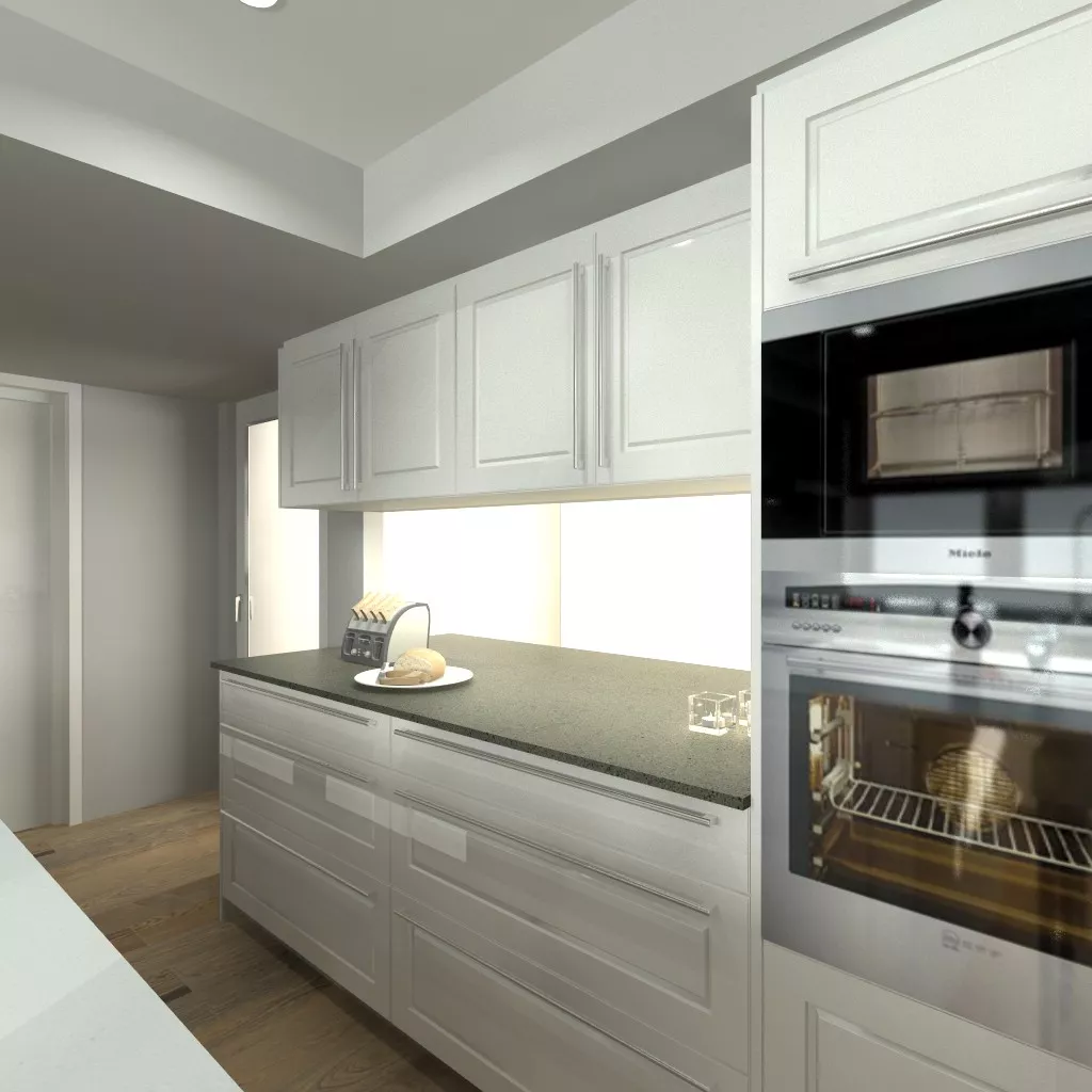 Las Rozas | Cocina Santos | Modelo Época | Encimera Silestone