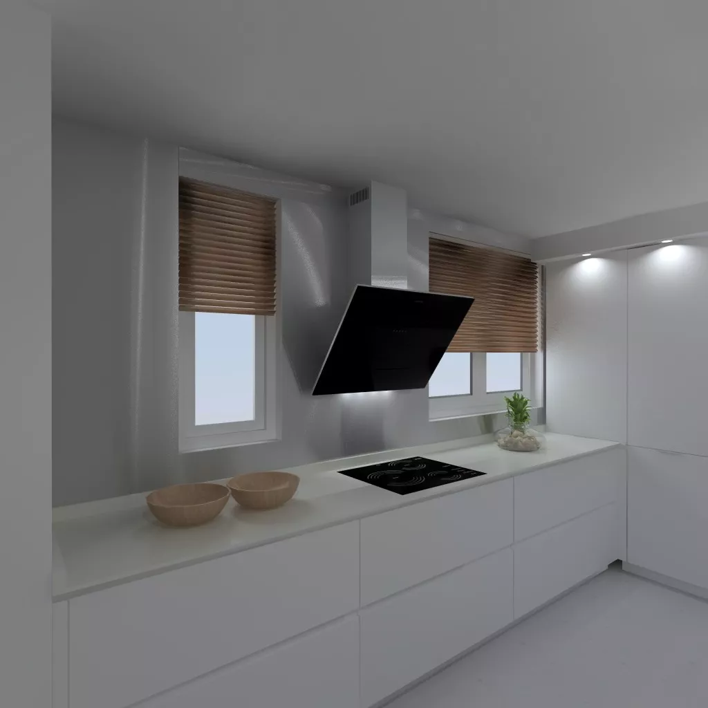 Madrid | Cocina Santos | Modelo Line E | Encimera Compac