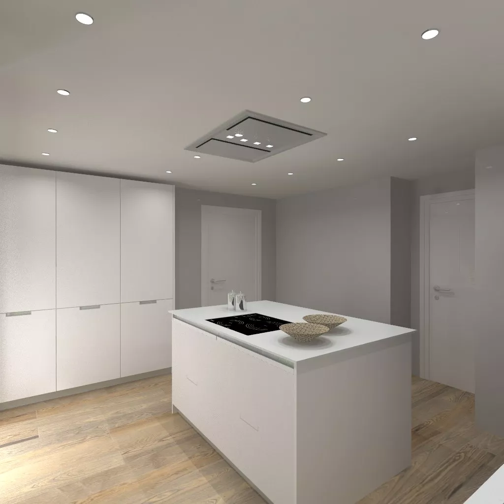 Madrid | Cocina Santos | Modelo Minos L | Encimera Silestone