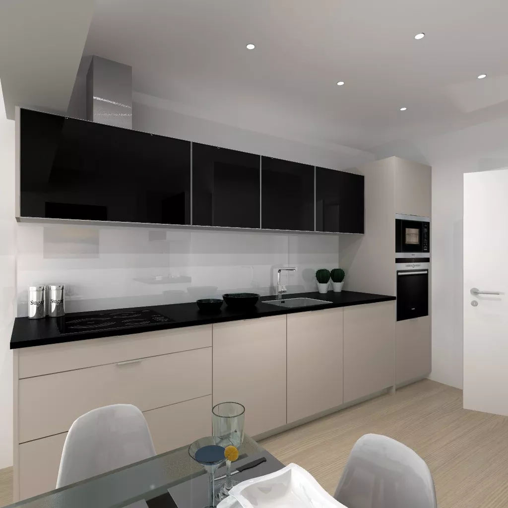 Madrid | Cocina Santos | Modelo Seda | Encimera Granito