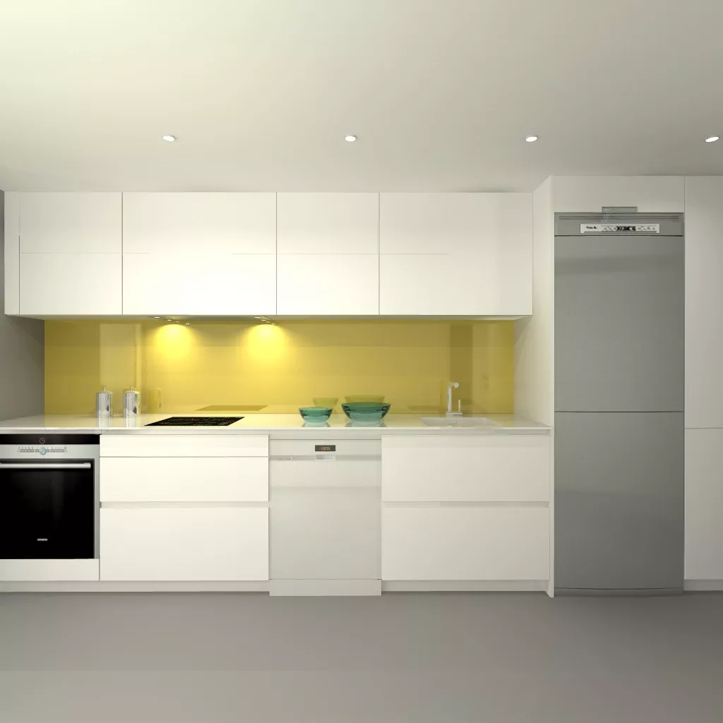 Madrid | Cocina Santos | Modelo Line | Encimera Dalian