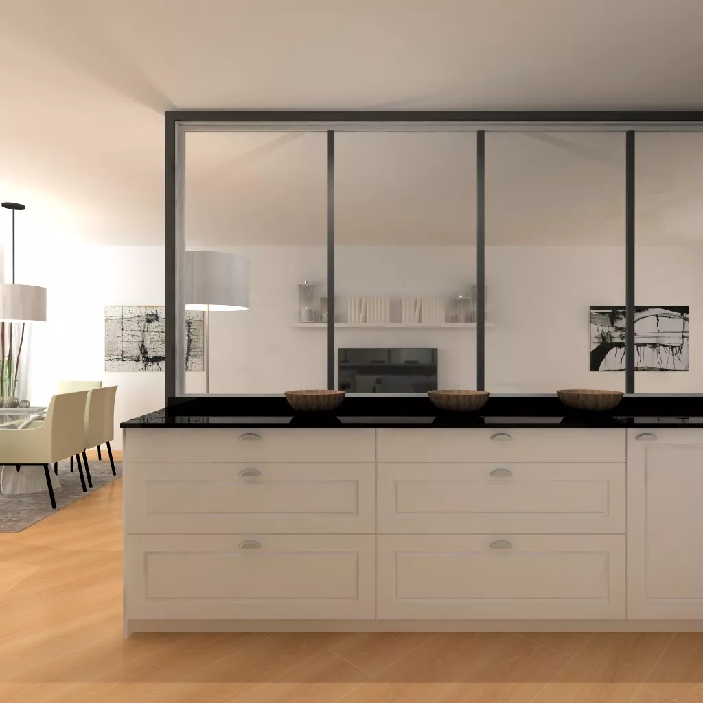 Madrid | Cocina Santos | Modelo epoca | Encimera granito