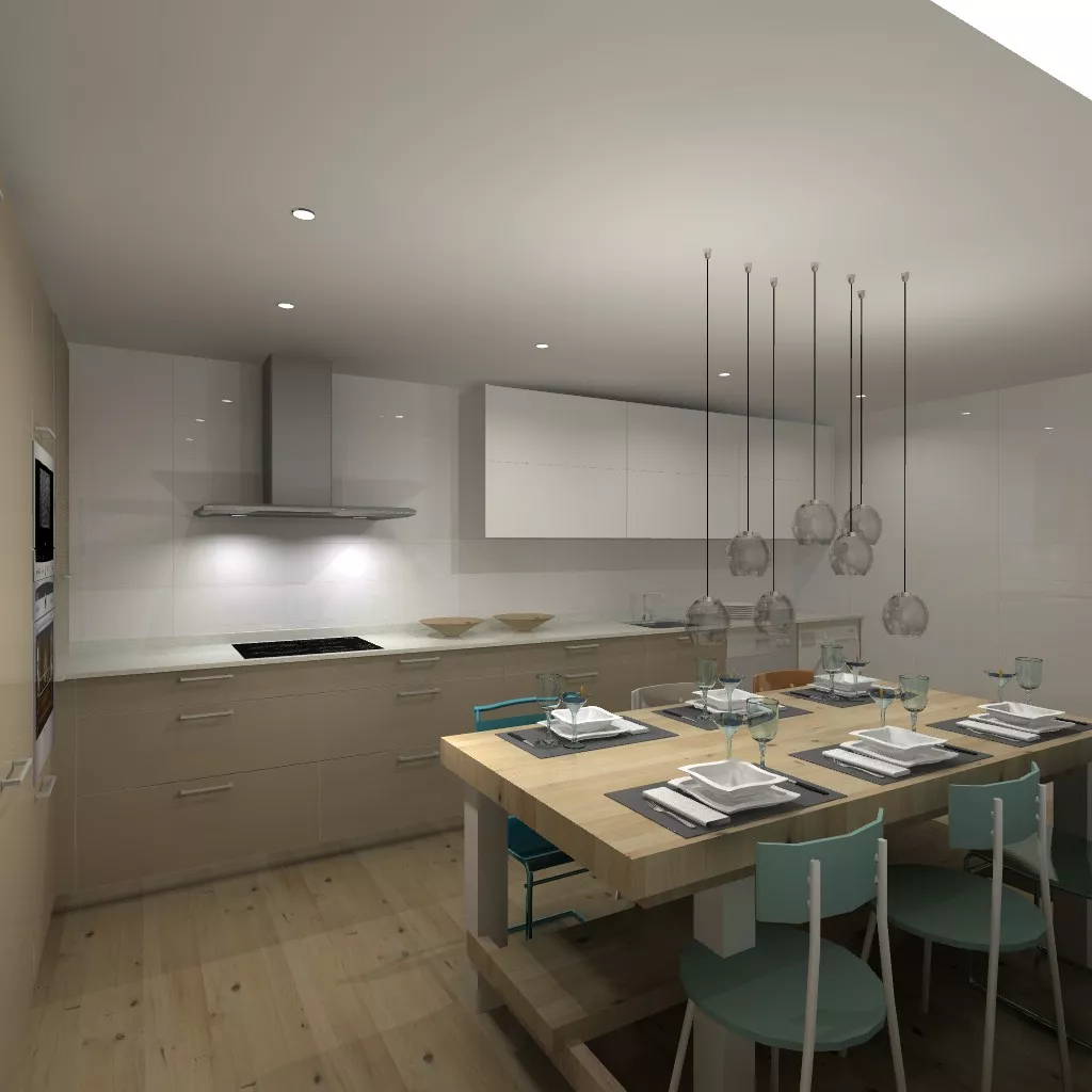 Aravaca | Cocinas Santos | Modelo Ariane 2 | Encimera Compac