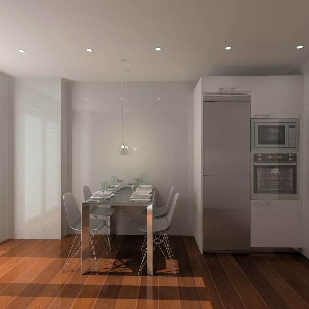 Madrid | Cocina Santos | Modelo Ariane | Encimera Silestone