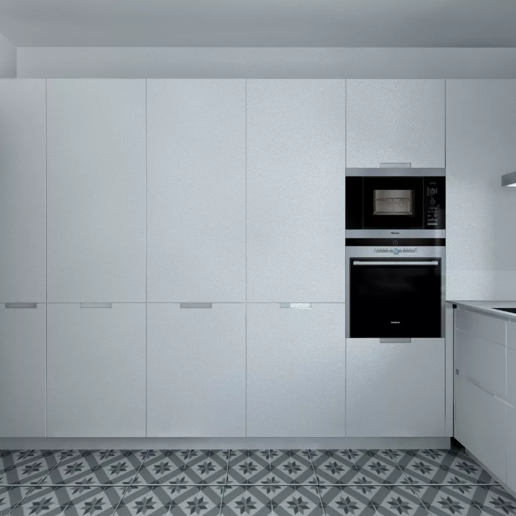 Madrid | Cocina Santos | Modelo Line Minos | Encimera Silestone