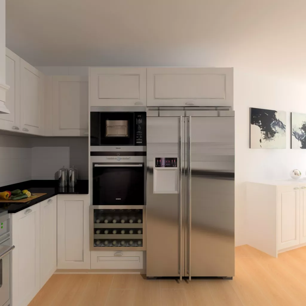 Madrid | Cocina Santos | Modelo epoca | Encimera granito