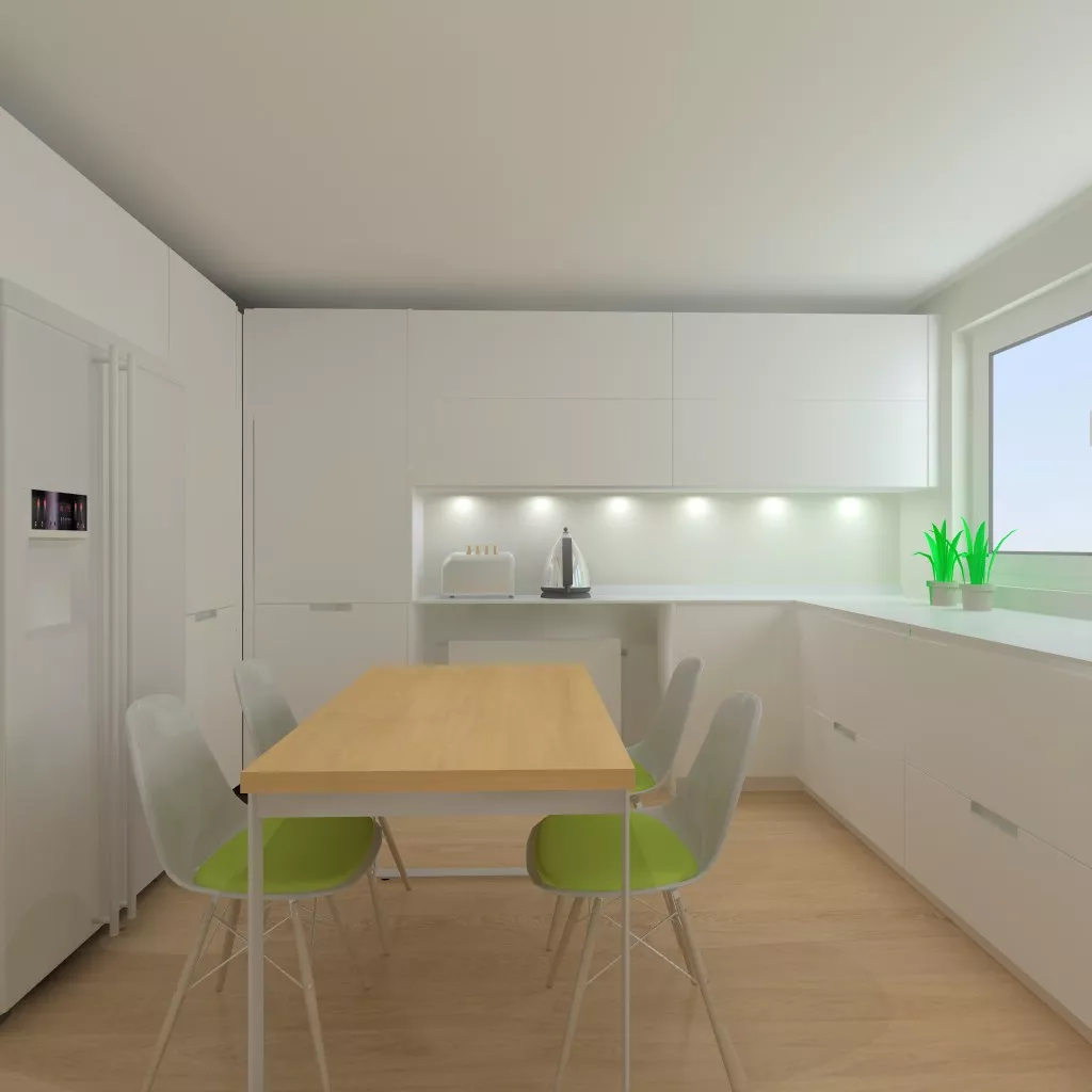 Madrid | Cocina Santos | Modelo Line E | Encimera Compac