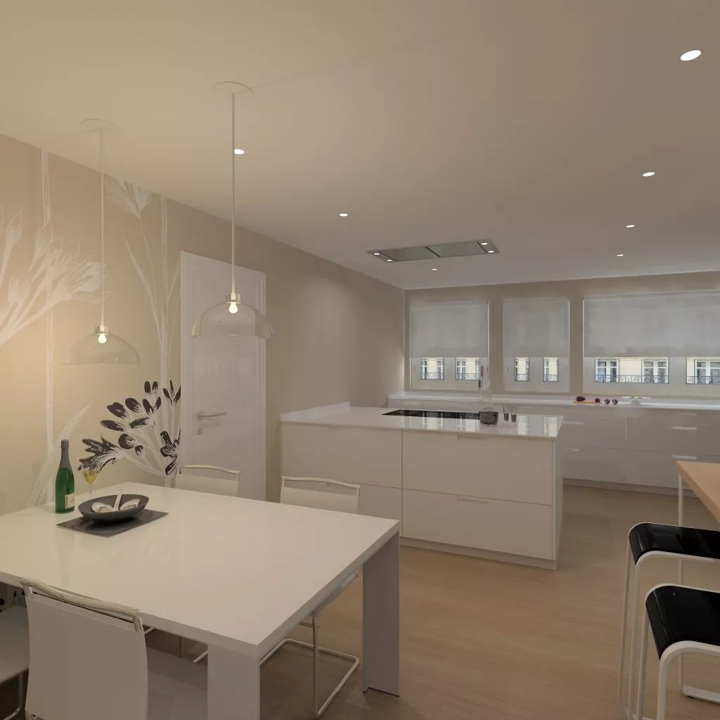 Pozuelo | Cocina Santos | Modelo Karmel SM | Encimera Dalian