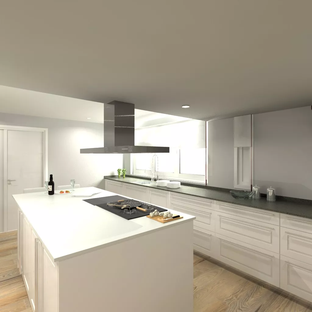 Las Rozas | Cocina Santos | Modelo Época | Encimera Silestone