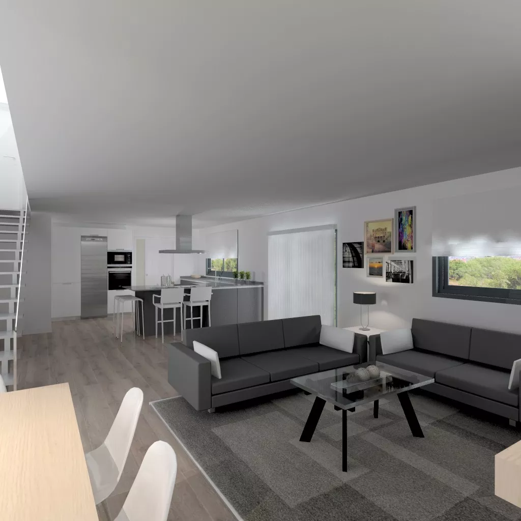 Madrid | Cocina Santos | Modelo Line | Encimera Silestone