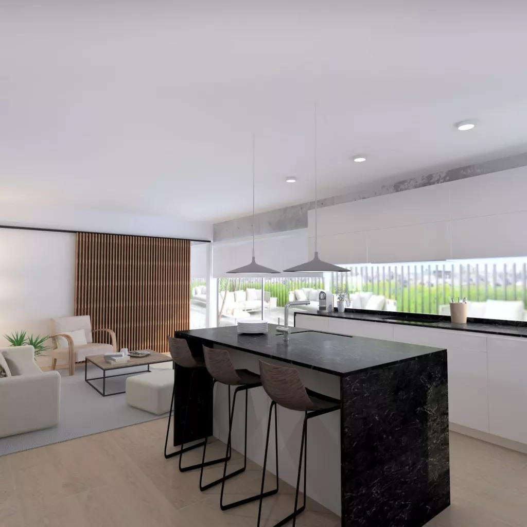 Cocina Santos en Color Blanco Innsbruck