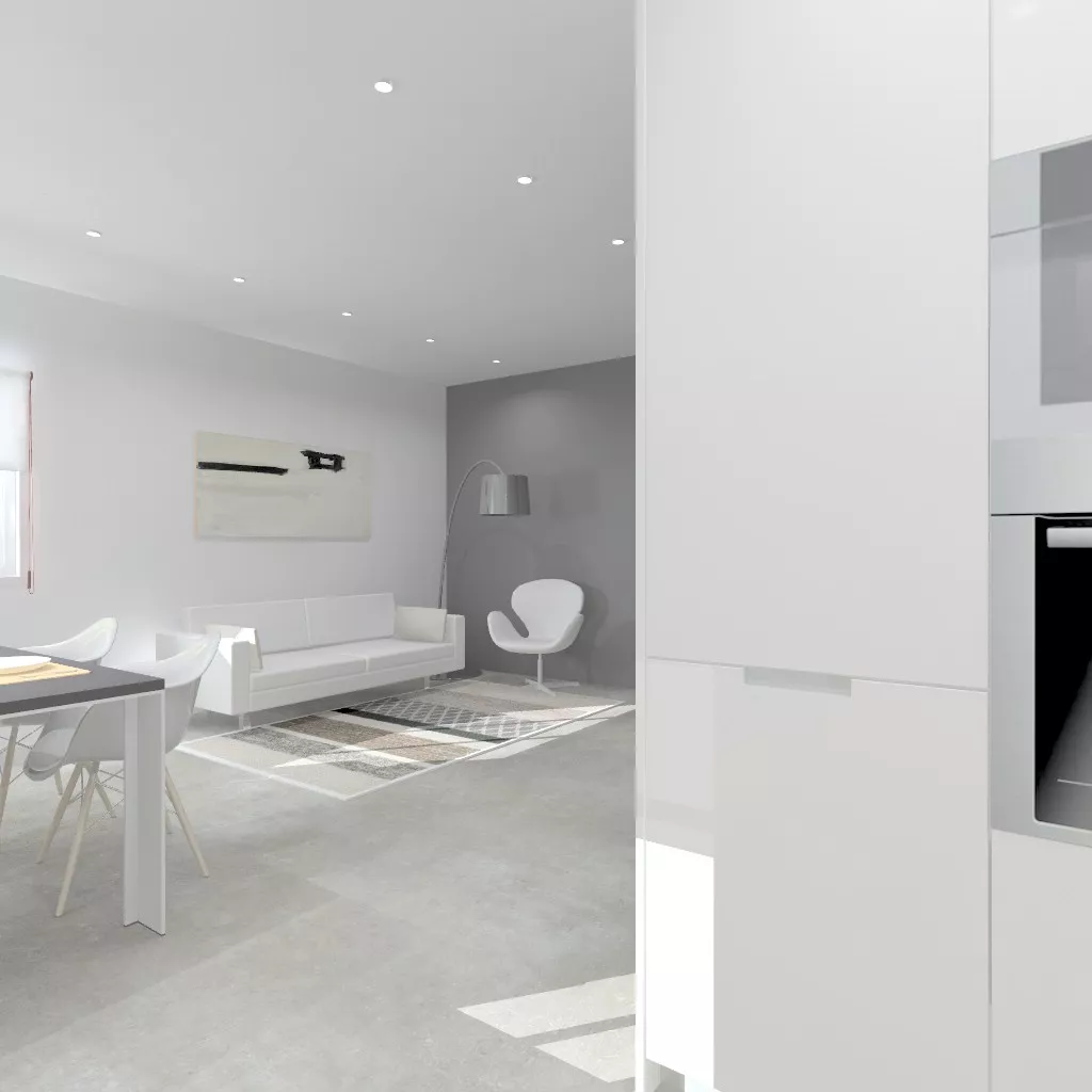 Madrid | Cocina Santos | Modelo Minos L | Encimera de Granito