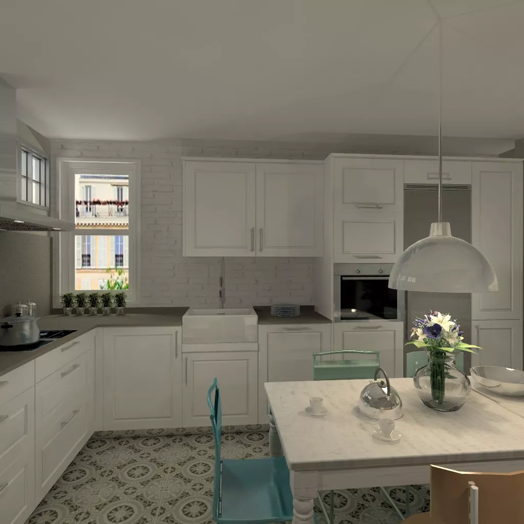 Aravaca | Cocinas Santos | Modelo Época | Encimera Silestone