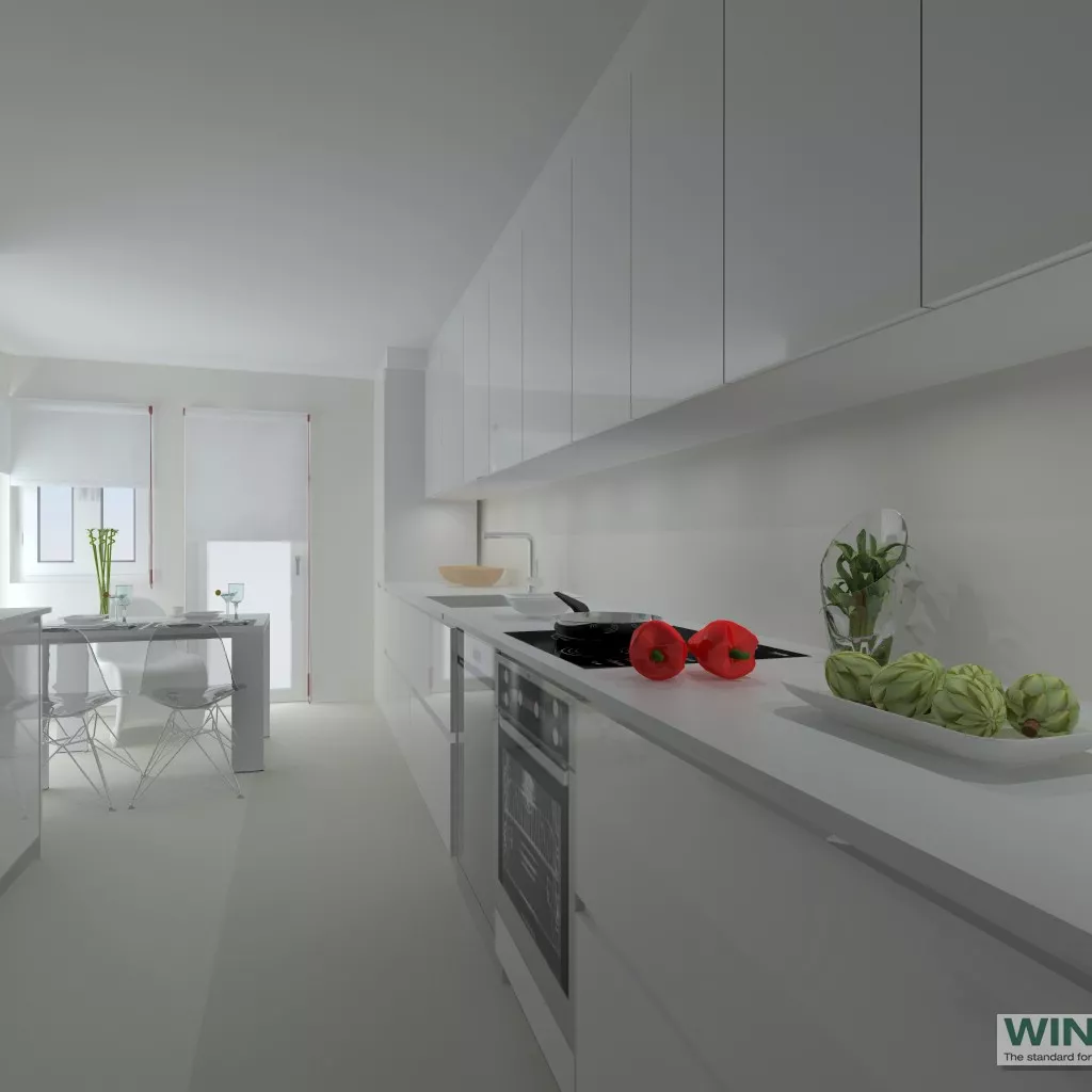 Madrid | Cocina Santos | Modelo Line E | Encimera Silestone