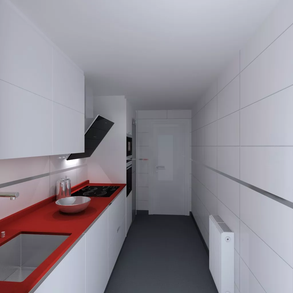 Madrid | Cocina Santos | Modelo Minos E | Encimera Compac