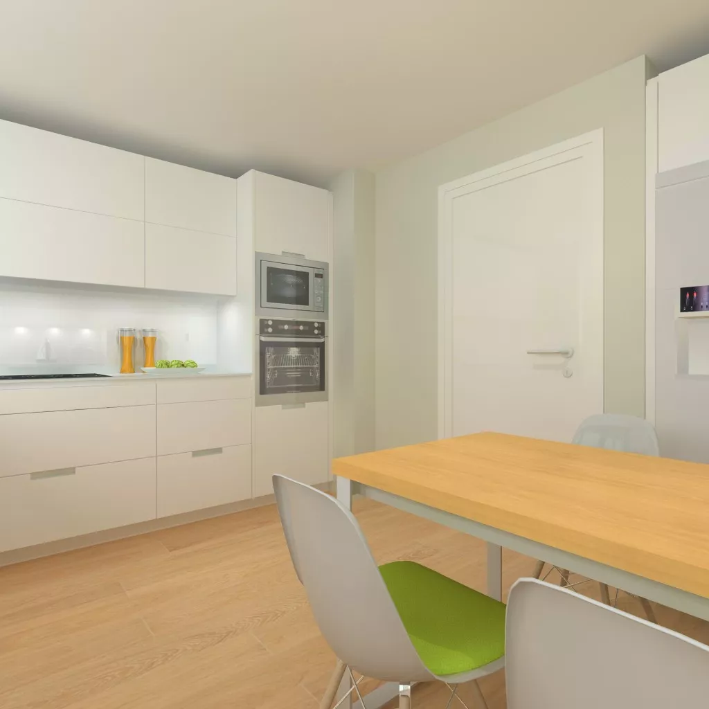 Madrid | Cocina Santos | Modelo Line E | Encimera Compac