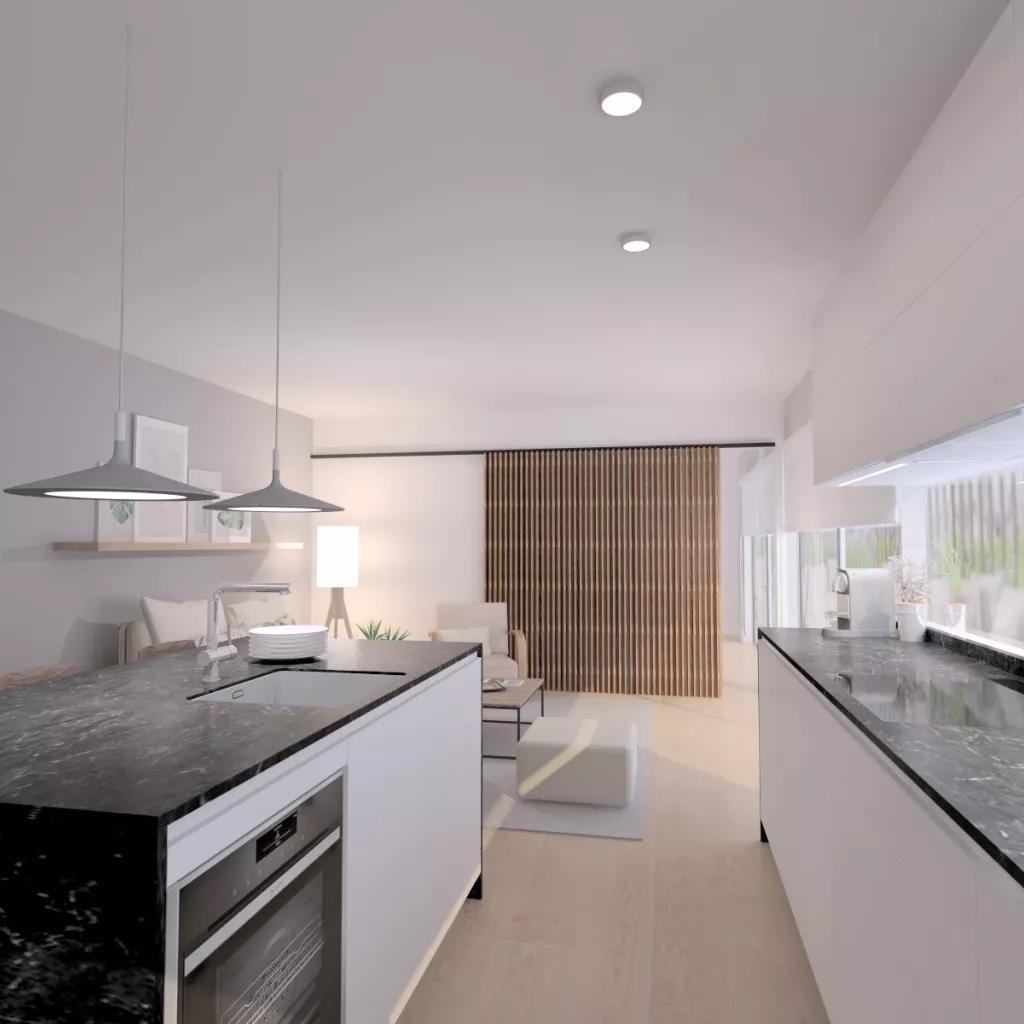 Cocina Santos en Color Blanco Innsbruck