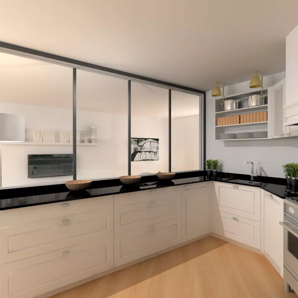 Madrid | Cocina Santos | Modelo epoca | Encimera granito