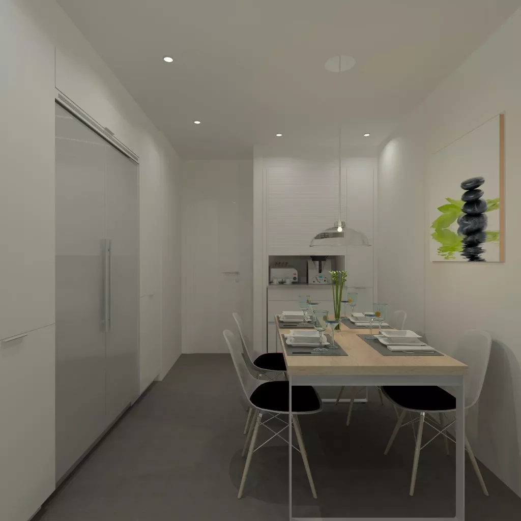 Madrid | Cocina Santos | Modelo Line E | Encimera Techlam