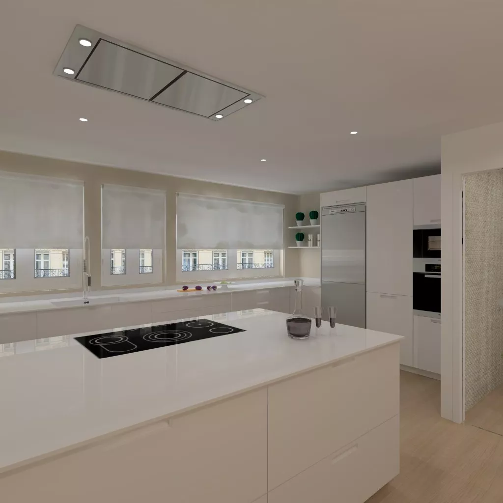 Pozuelo | Cocina Santos | Modelo Karmel SM | Encimera Dalian