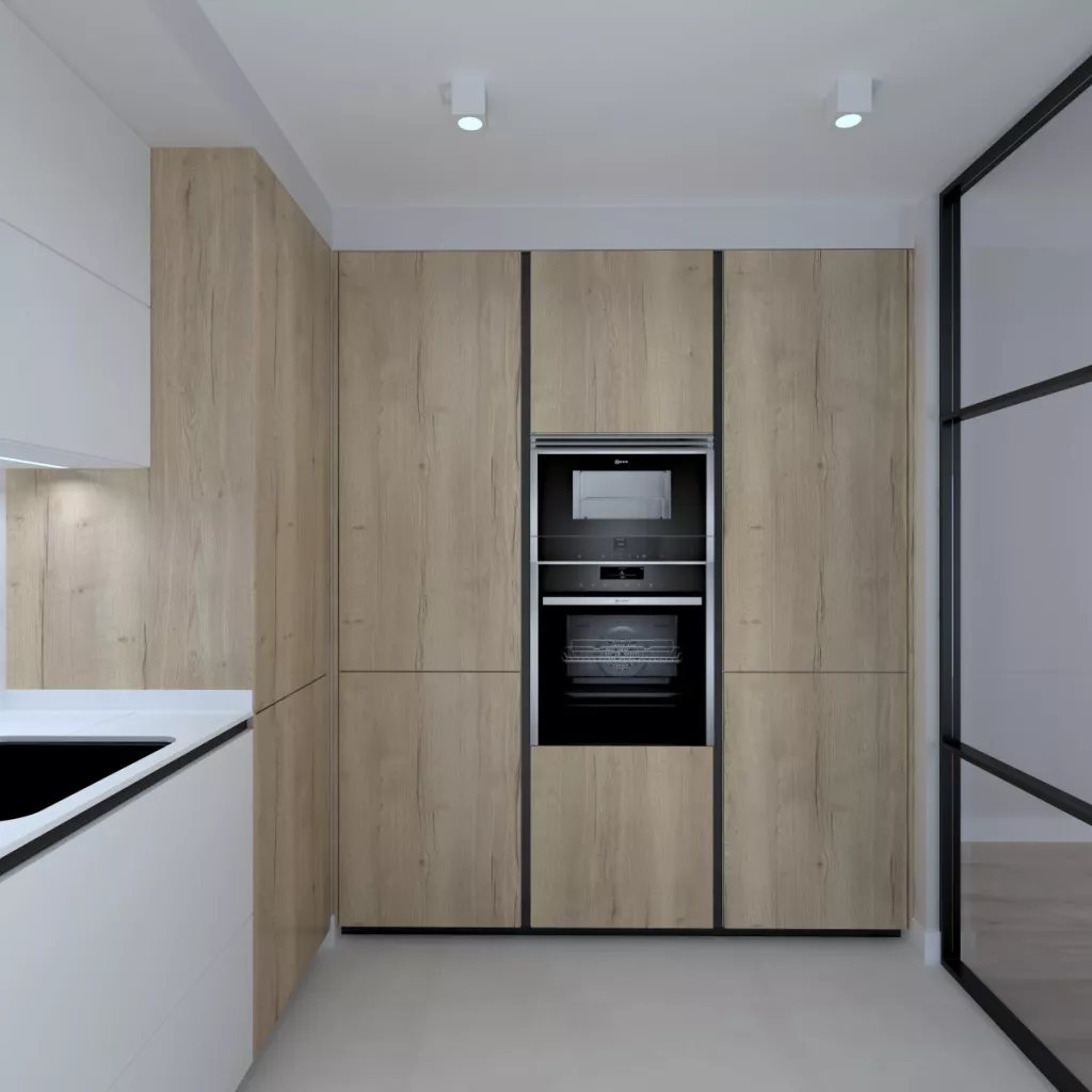 Cocina Roble Rústico Sincro