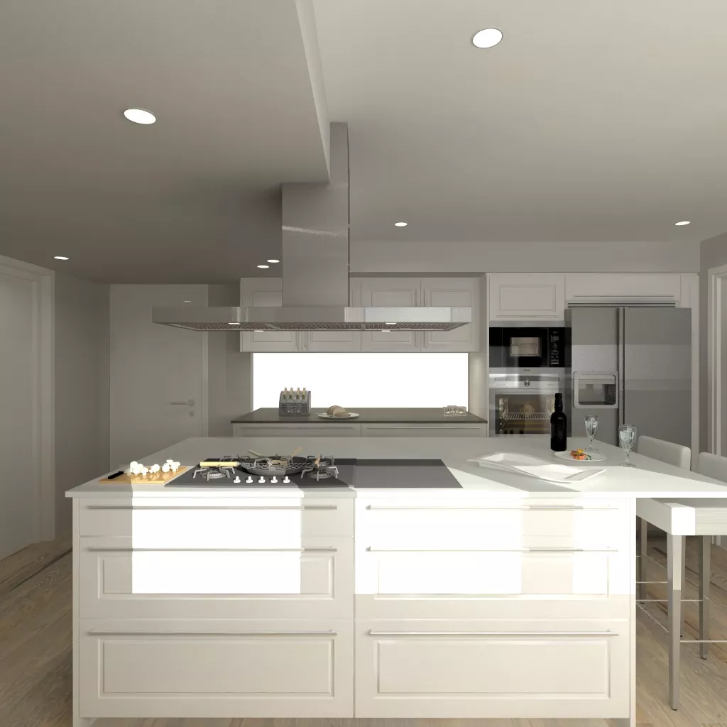 Las Rozas | Cocina Santos | Modelo Época | Encimera Silestone