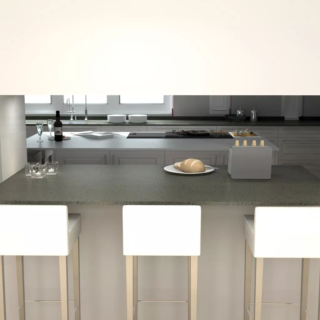 Las Rozas | Cocina Santos | Modelo Época | Encimera Silestone