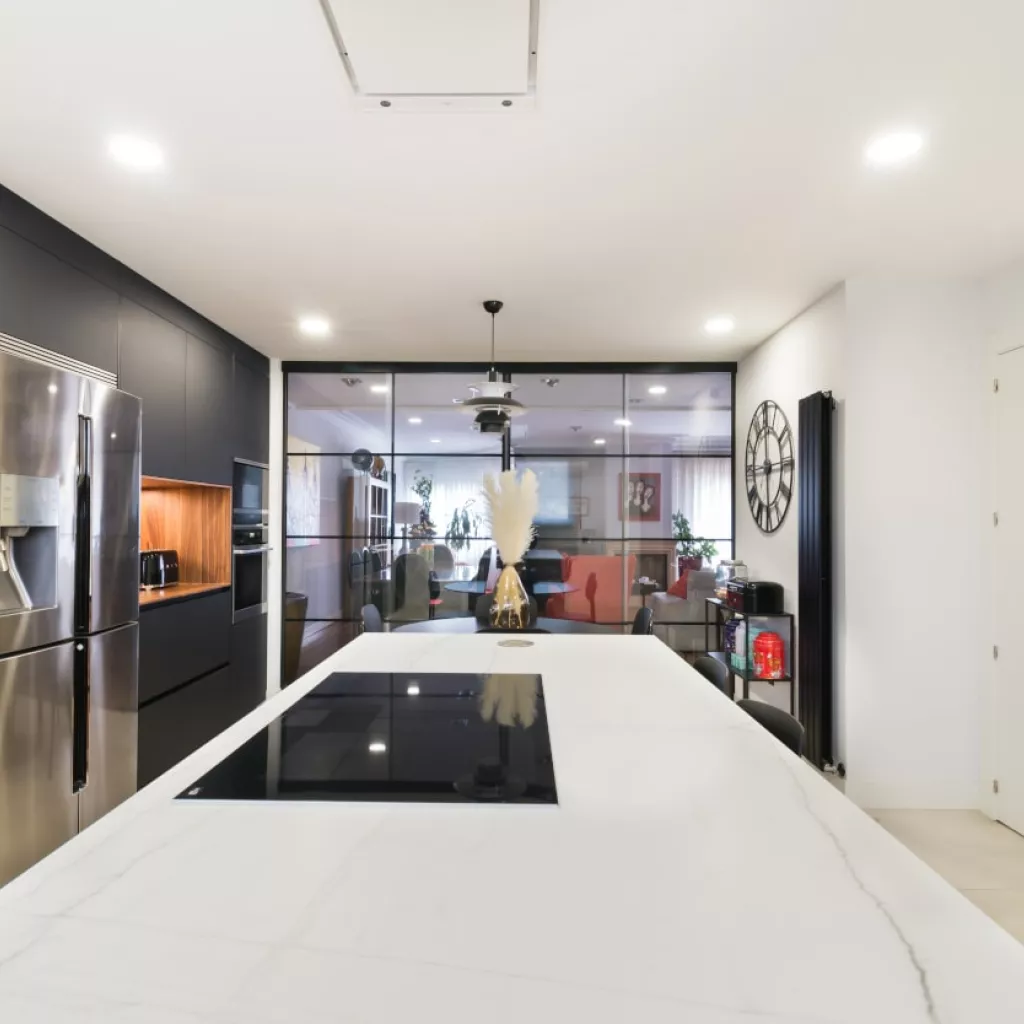 Isla Montblanc cocina Santos