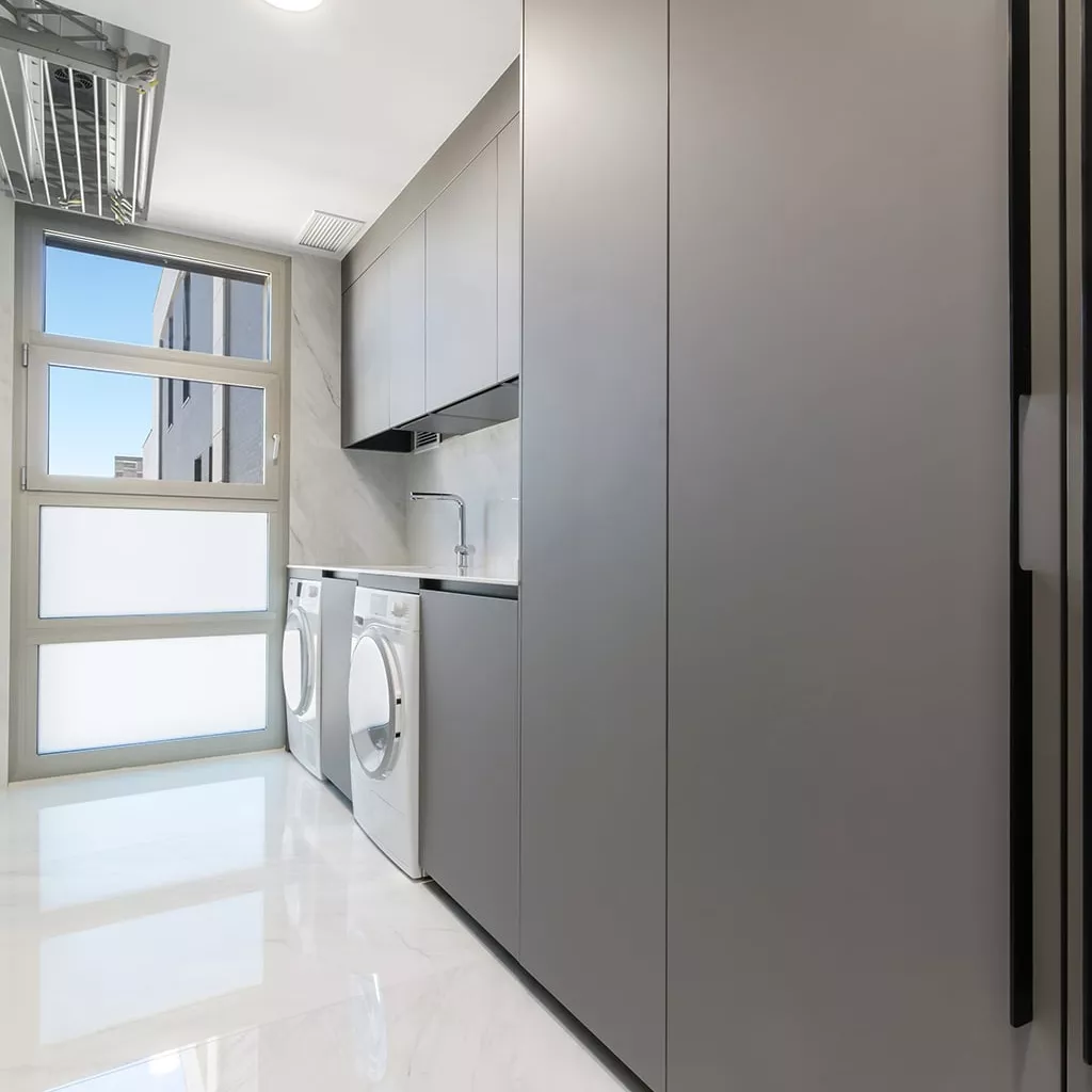 Cocina Santos Gris Visón en Paralelo