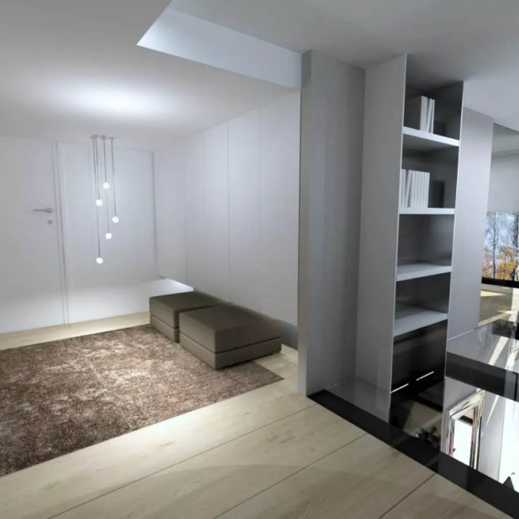 Proyecto de recibidor en vivienda