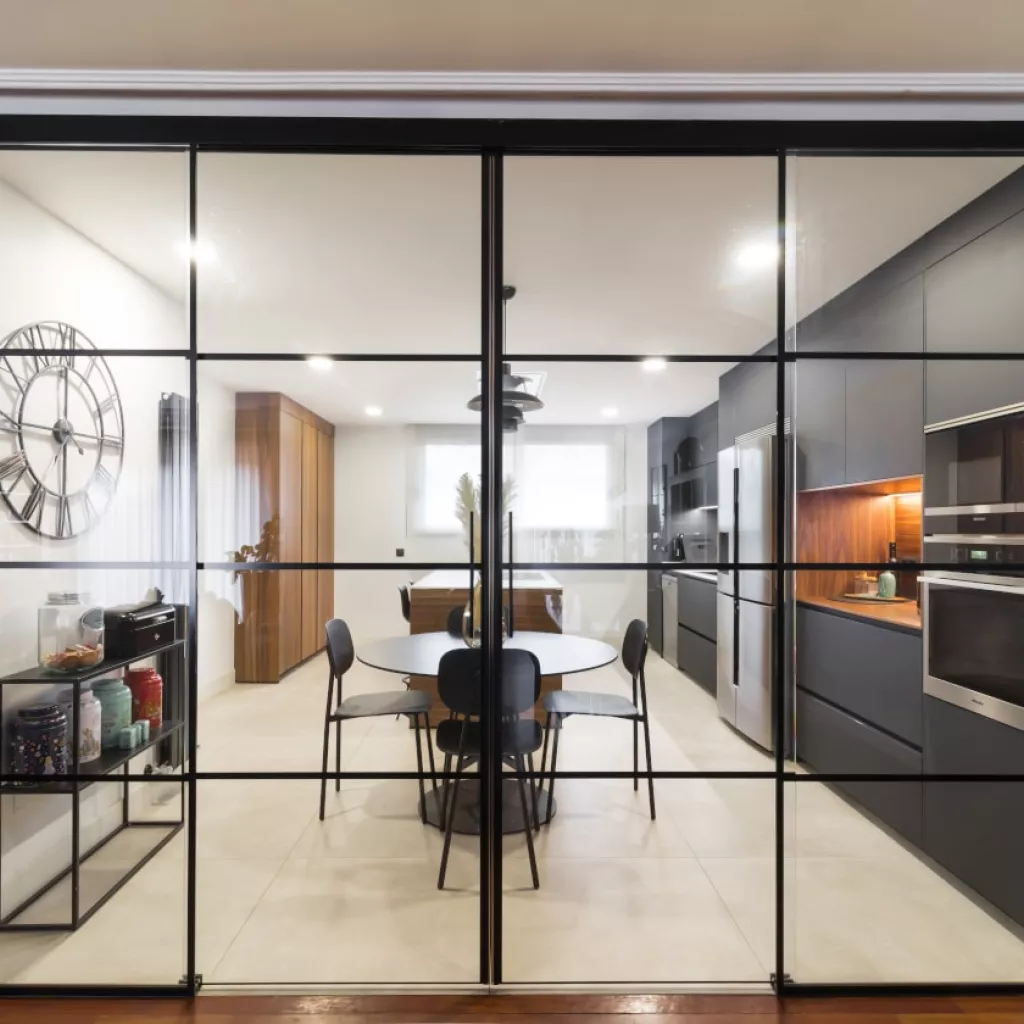 Puertas correderas en cristal