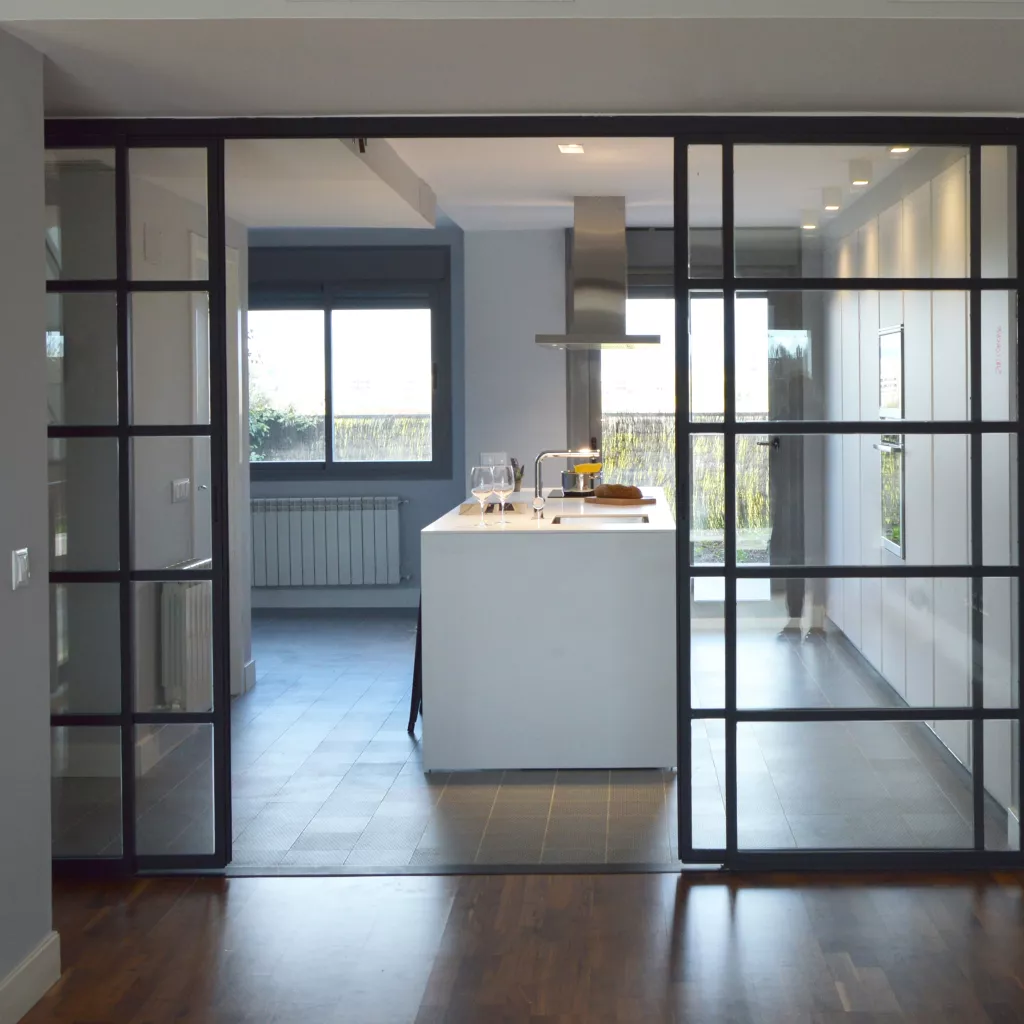 Elegancia en una cocina de estilo industrial