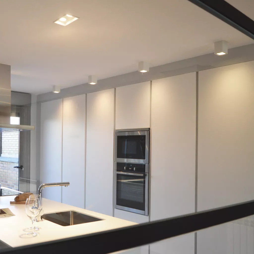 Elegancia en una cocina de estilo industrial