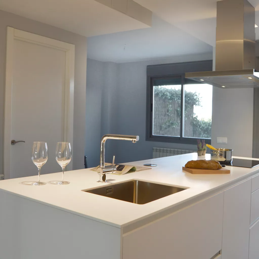 Elegancia en una cocina de estilo industrial