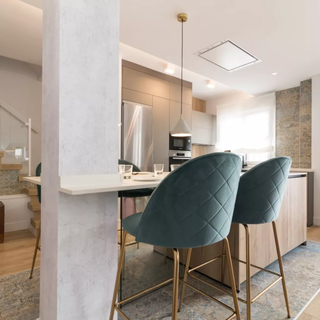 Zona barra cocina Santos