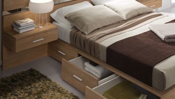 cajones en cama dormitorios