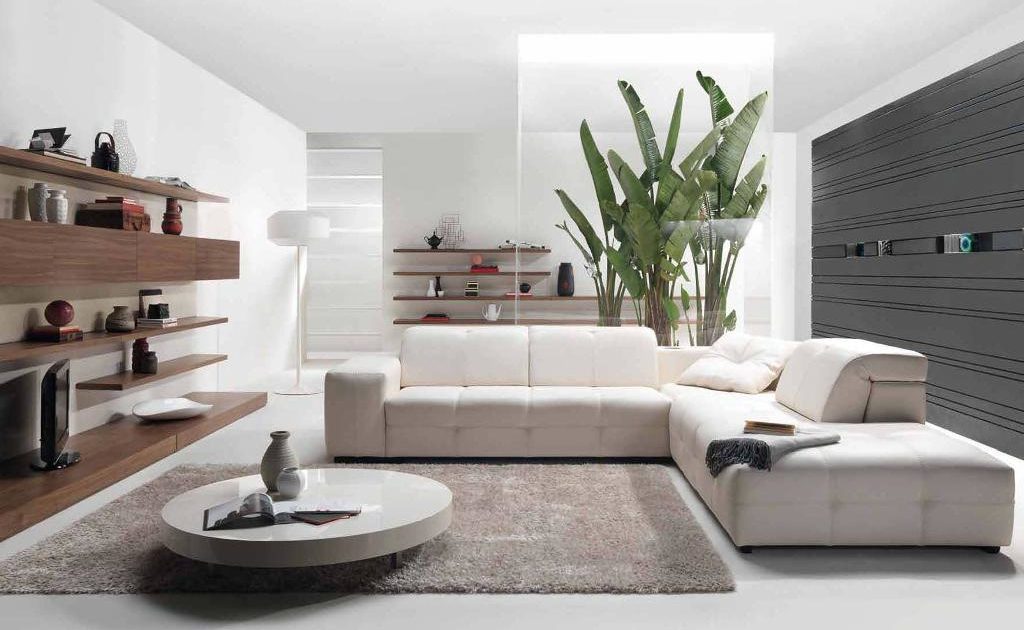 ambientes monocromátios en un proyecto de vivienda